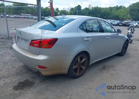 2008 Lexus Is 250 from USA, damaged, VIN JTHCK262382022083
